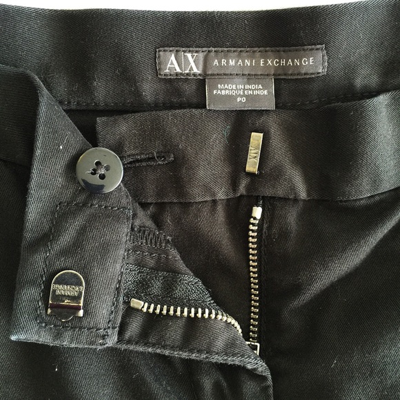 ✨A|X ARMANI EXCHANGE Casual Midnight Black Shorts✨ - Picture 3 of 5