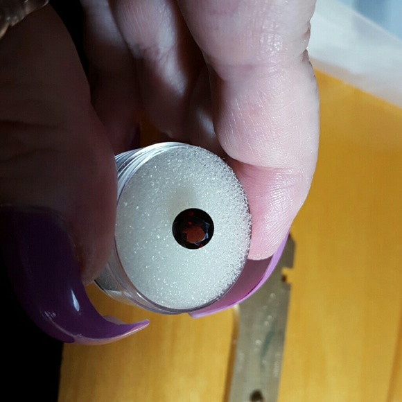 Natural Round Cut Rhodolite Garnet - Picture 4 of 4