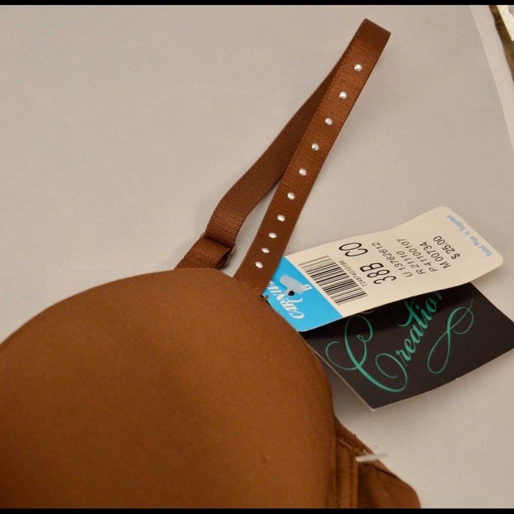 NEW Diamond Bling Strap Bra 38B - Picture 2 of 7
