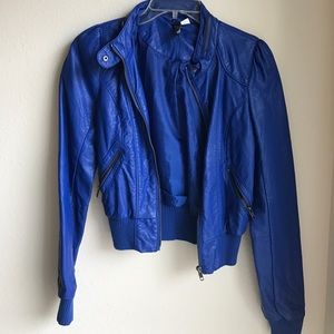 H&M faux leather jacket