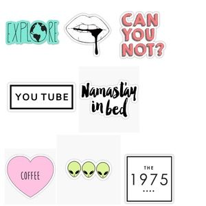 Homemade Tumblr Stickers Pack Of 11