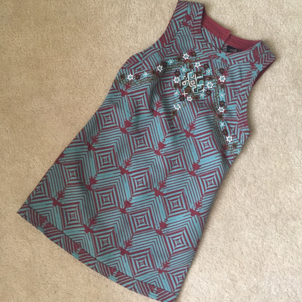 NWT Free People New Romantics Tribal Tunic Dress