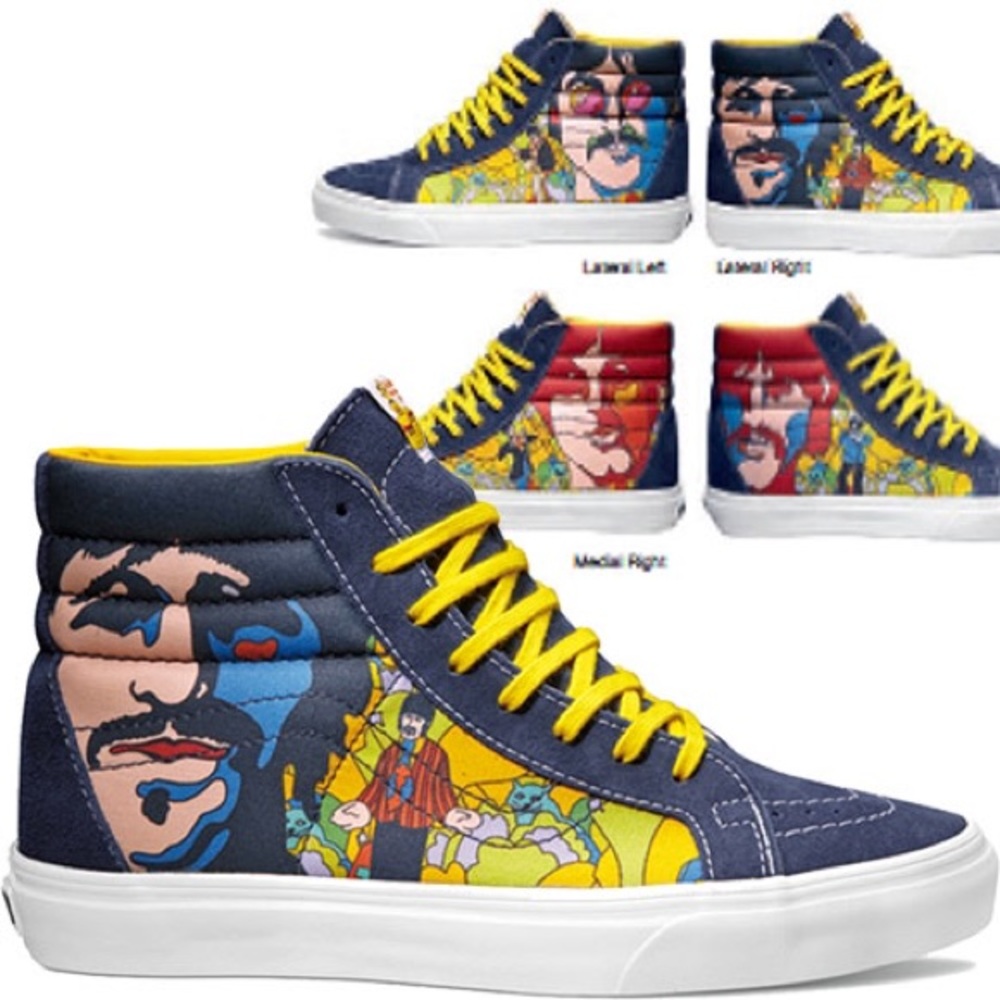 Limited edition Beatles Sk8-hi Vans