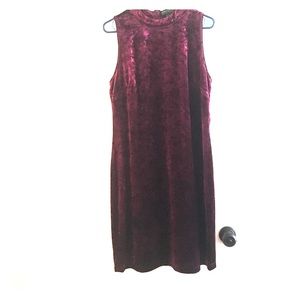 Forever 21 velvet dress
