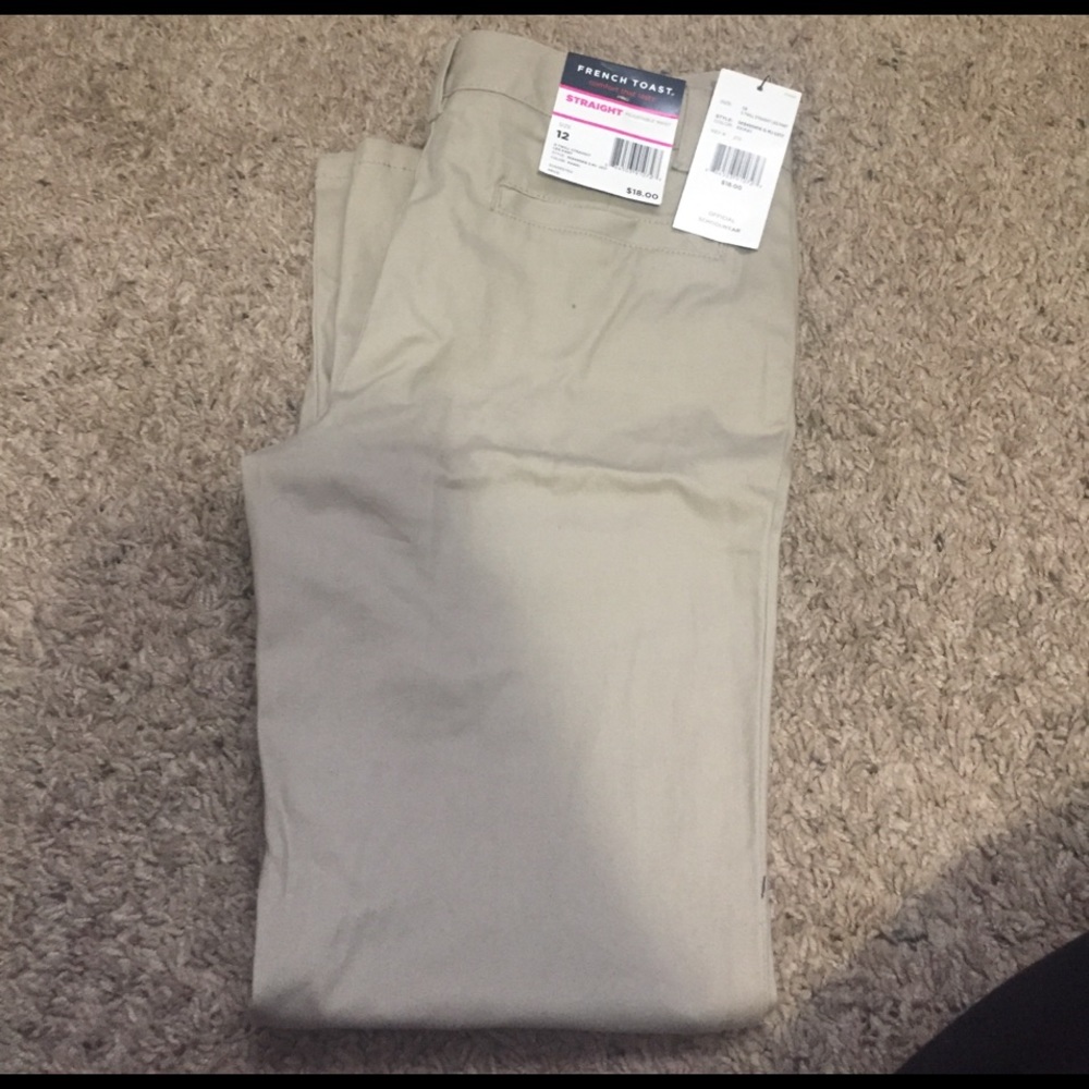 Brand new khaki pants (girls)