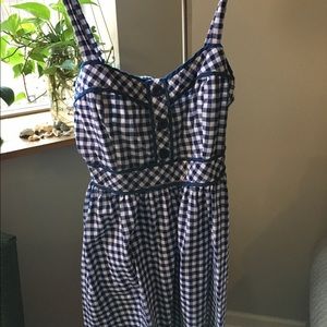 Cute summer gingham dress
