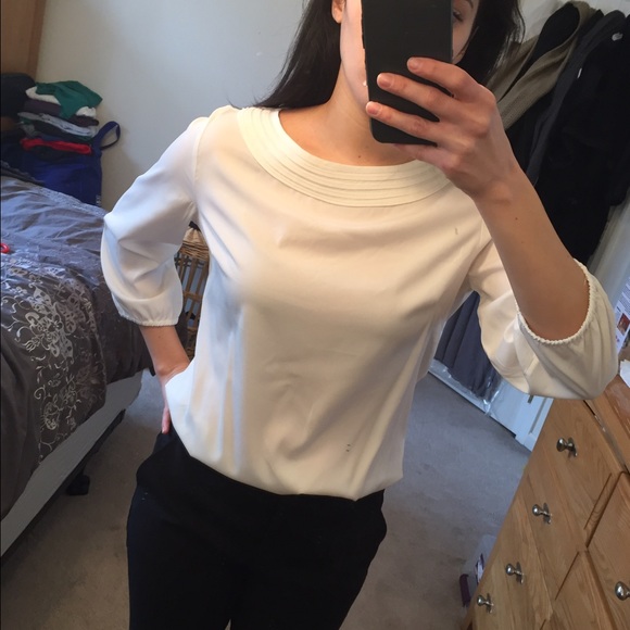 Banana Republic NWOT Medium Petite Blouse - Picture 3 of 3