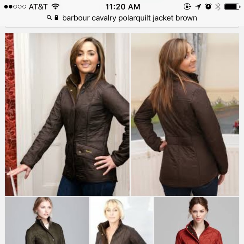 NWT Barbour Calvary jacket US SIZE 2