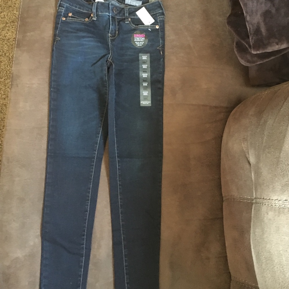 NWT AEROPOSTALE JEGGINGS JEANS OOS DARK