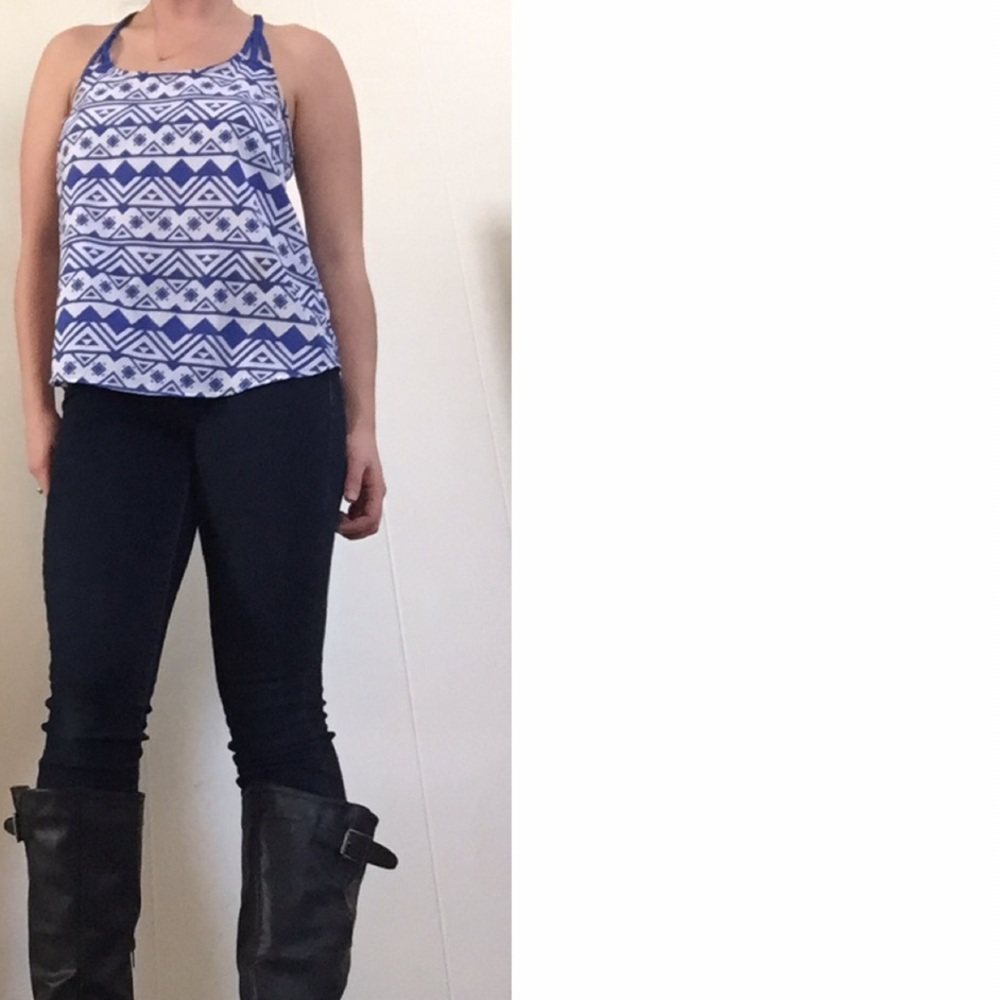 EM Tribal Patterned Tank