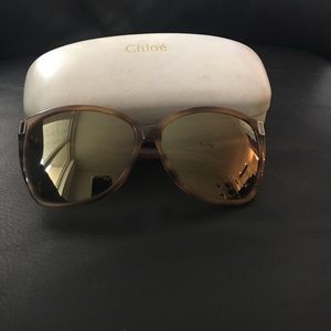 Chloe Light Tortoise Shell Sunglasses
