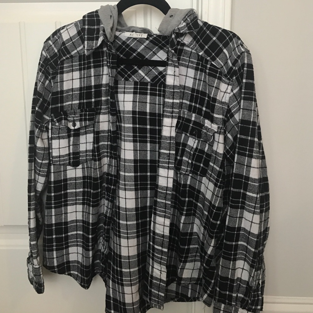 Button down flannel