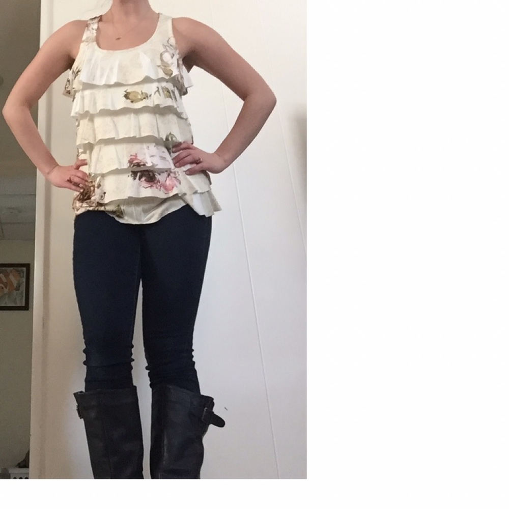 Floral Forever 21 Tank