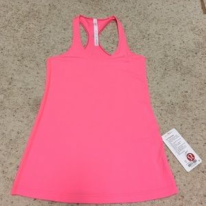 Lululemon pink tank "Cool Racerback"