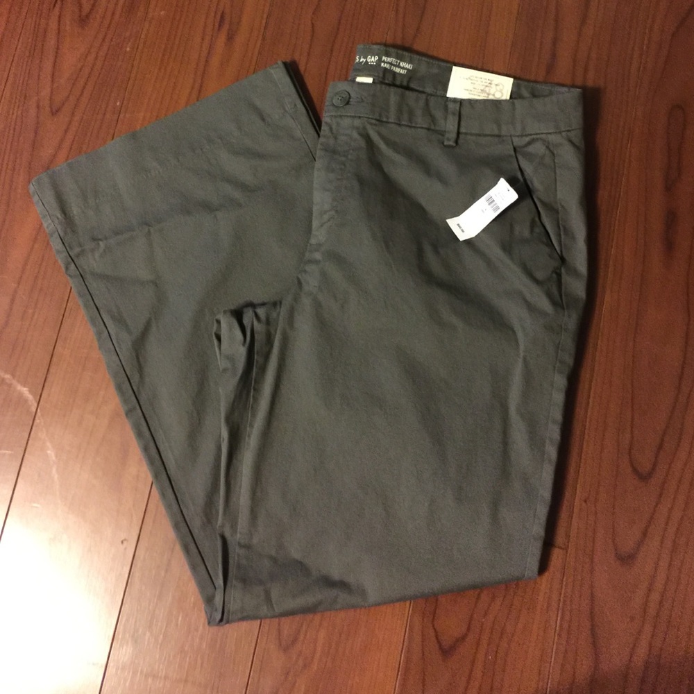 GAP khakis gray 16