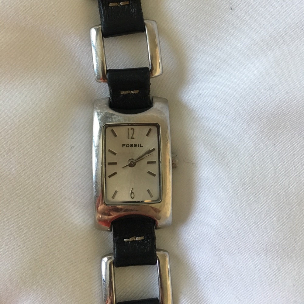 Fossil woman's black watch