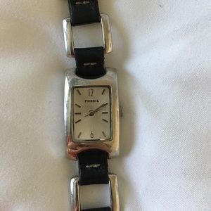 Fossil woman's black watch