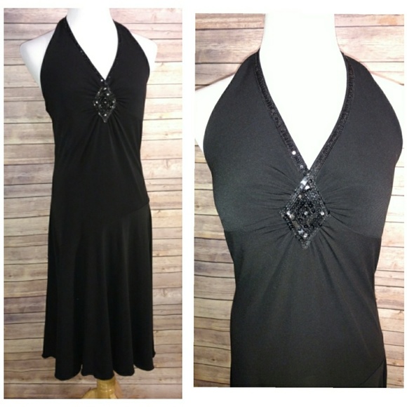 Maurices Dresses & Skirts - Halter Black Dress