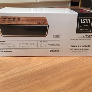 LSTN Apollo Zebra Dual-Driver portable speaker.