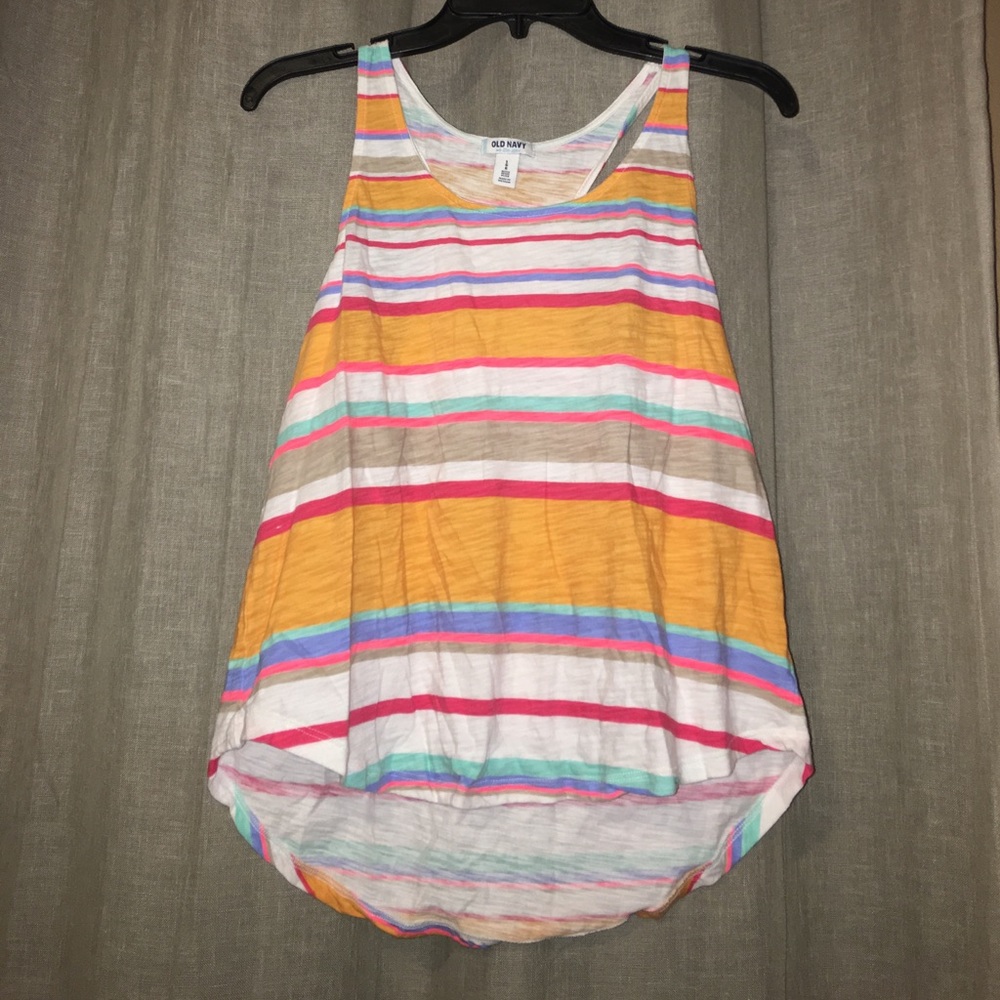 Bright colored tank