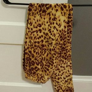 Lularoe O/S Leopard Print Leggings