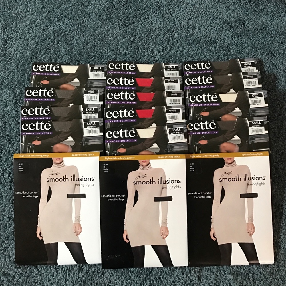 Huge NWT/RETAIL bundle thigh highs+toning tights