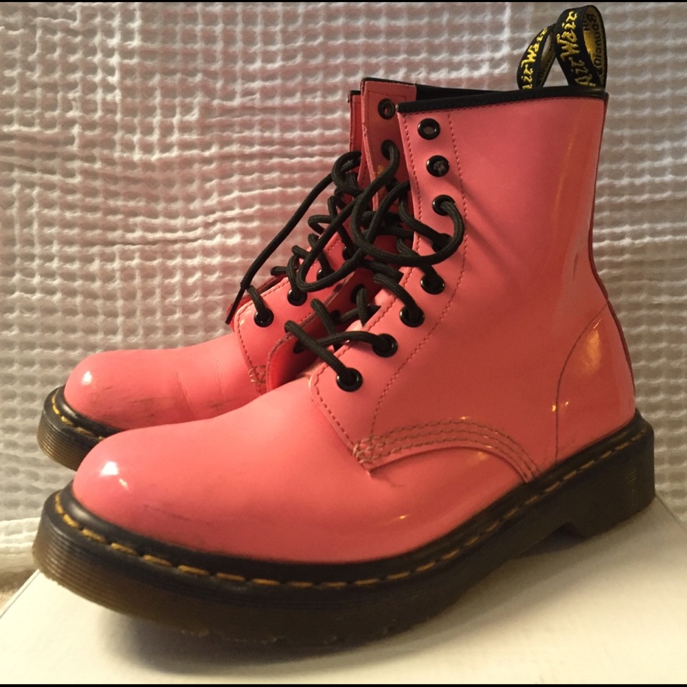 Doc Marten's Acid Pink Boots