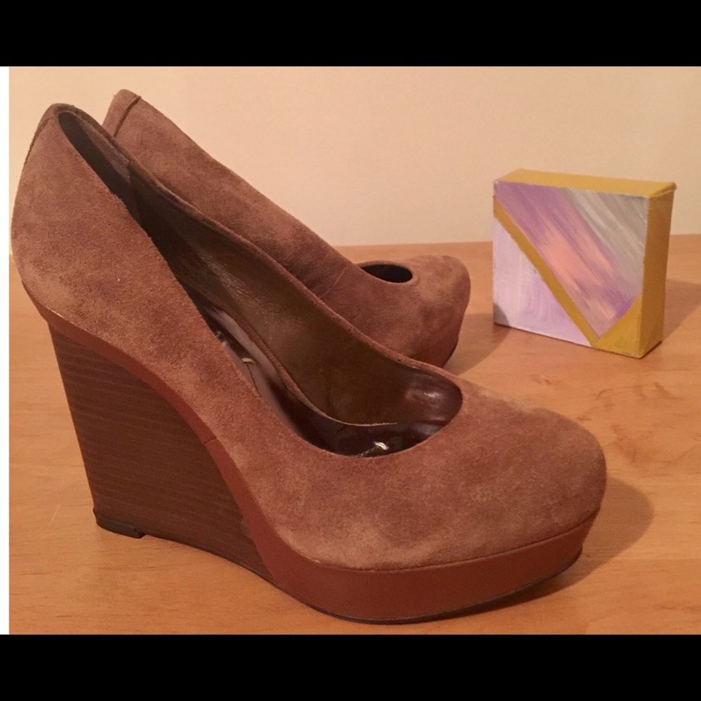 BCBGMaxAzria  wedge heels