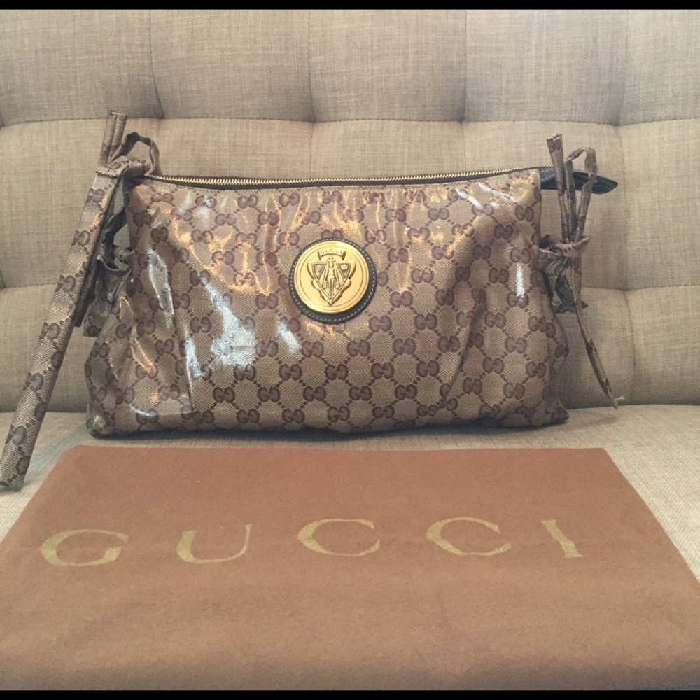 Gucci Hysteria Clutch Handbag 100% Authentic