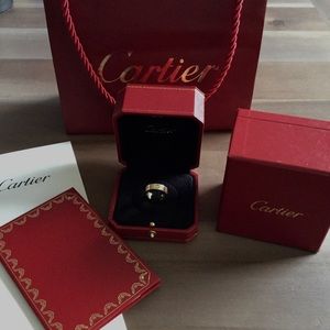 Cartier Love Ring 3 Diamonds