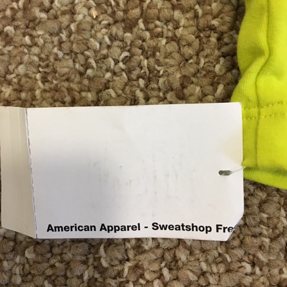 American Apparel Sleeveless Dress in Slime - Picture 3 of 4
