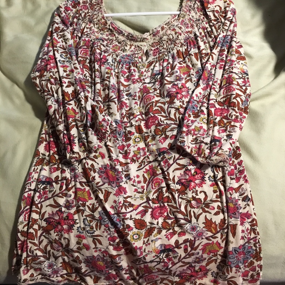 Patterned blouse