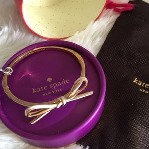 Kate spade bow bangle