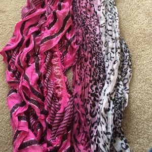 Pink Scarf Bundle
