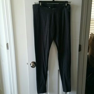 VS Charcoal Leggings NWOT Large Long