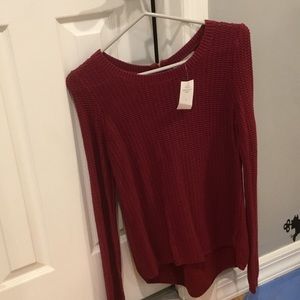 Sale❗️NWT! banana republic sweater. Zip back.