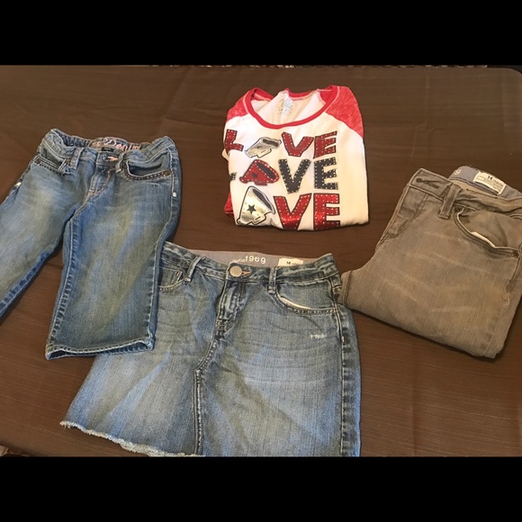 Girls Gap/ Justice Bundle size 14 - Picture 1 of 4