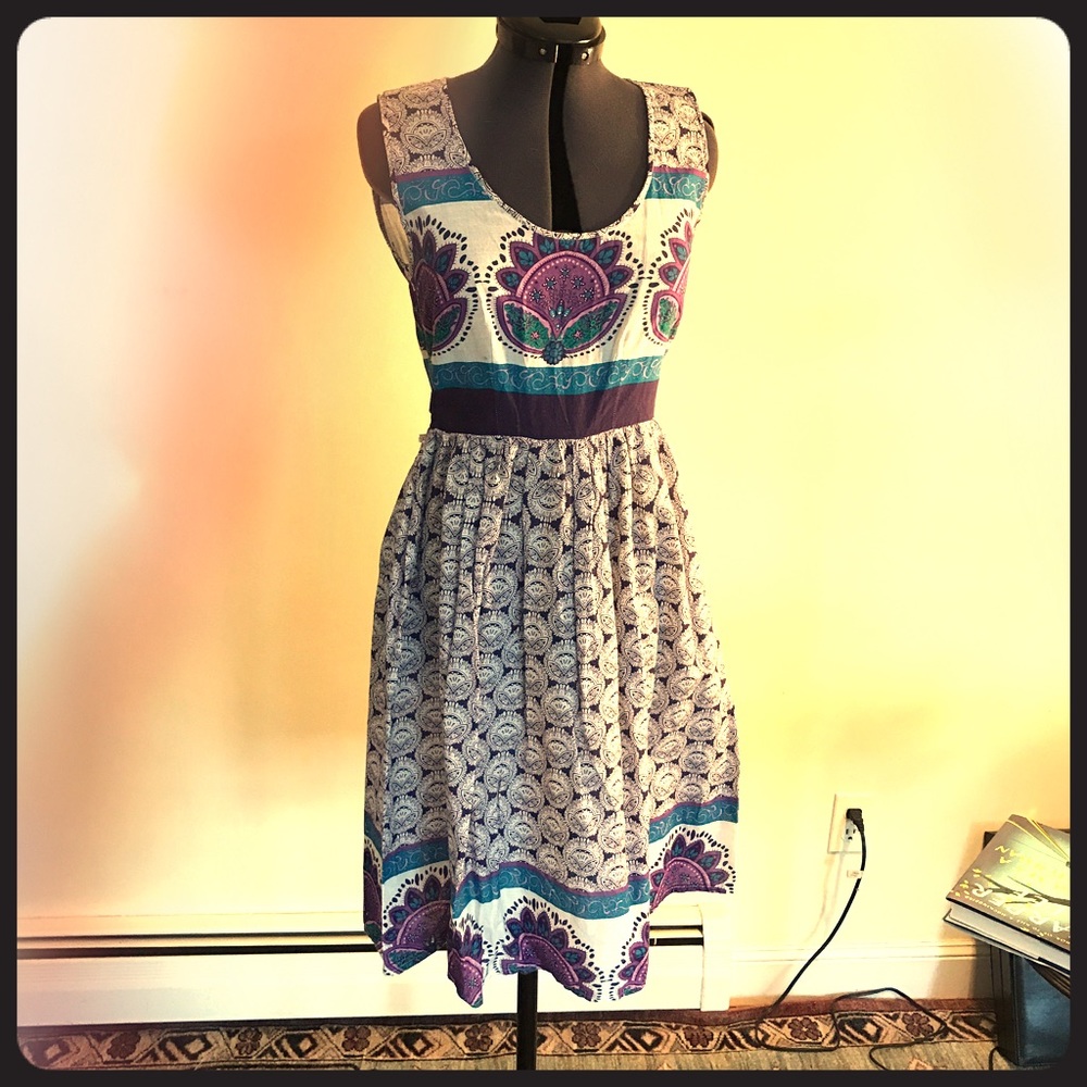 Sleeveless Mandala Dress