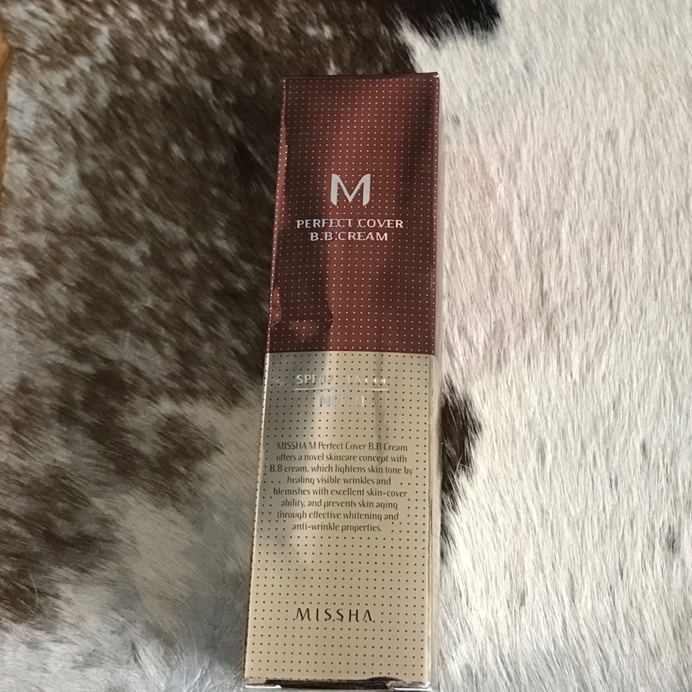 New in Box - Missha Perfect Cover BB Cream No. 21