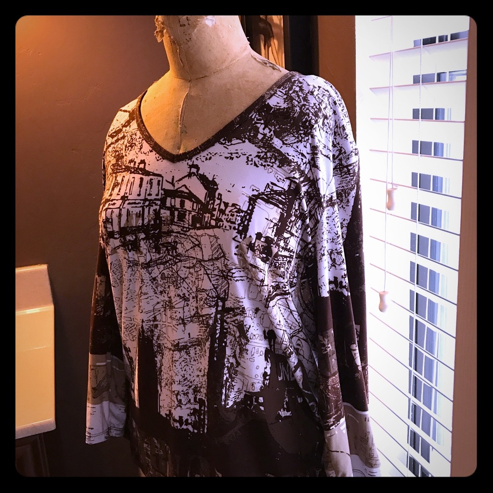 City scape shirt