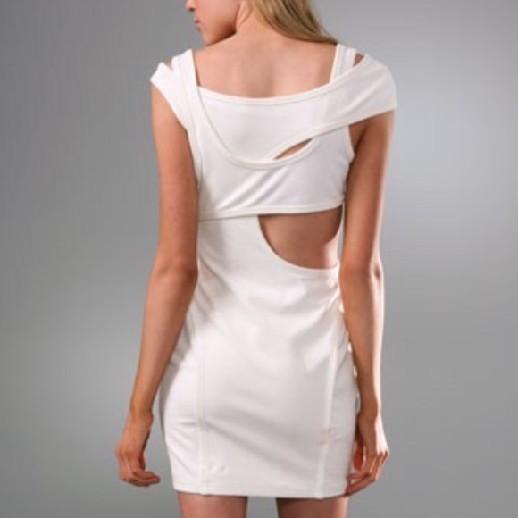 SOLD Alexander Wang Cut Out Ponte Dress - Picture 2 of 8