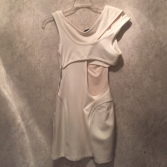 SOLD Alexander Wang Cut Out Ponte Dress - Picture 5 of 8