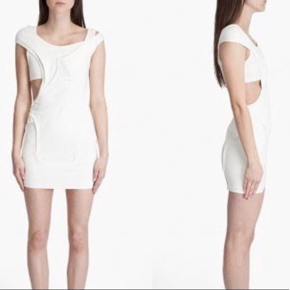 SOLD Alexander Wang Cut Out Ponte Dress - Picture 6 of 8