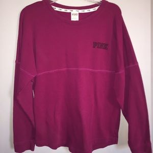 VS PINK long sleeve crew neck sweatshirt