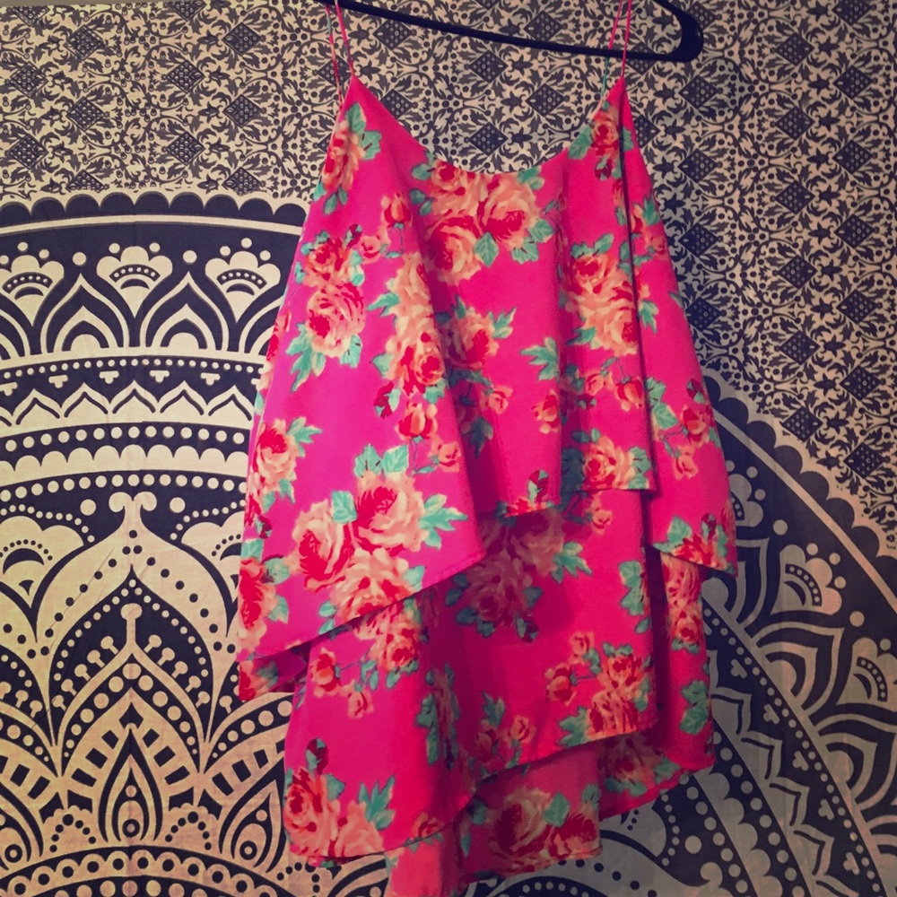 Spaghetti strapped shirt