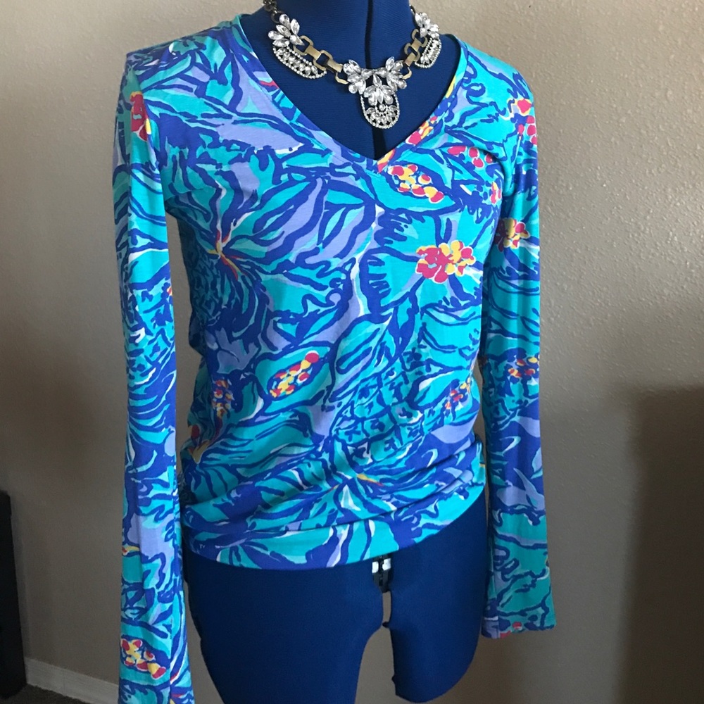 Small Lilly Pulitzer Floral Top