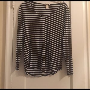 H&M Striped LS Tee