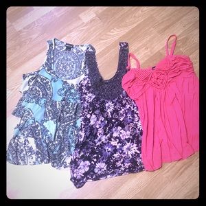 3 tank tops