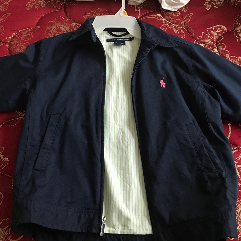 Woman Ralph Lauren Sport Polo Bomber Jacket💙💓