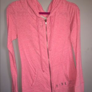 VS PINK zip-up sweatshirt